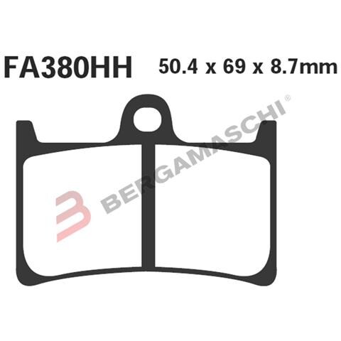 B1r R2438000 Pastiglie Gpfax Yamaha Yzf R1 / r6 Ant. Fz1 1000 / mt-01 Gpfax380hh - Foto 1