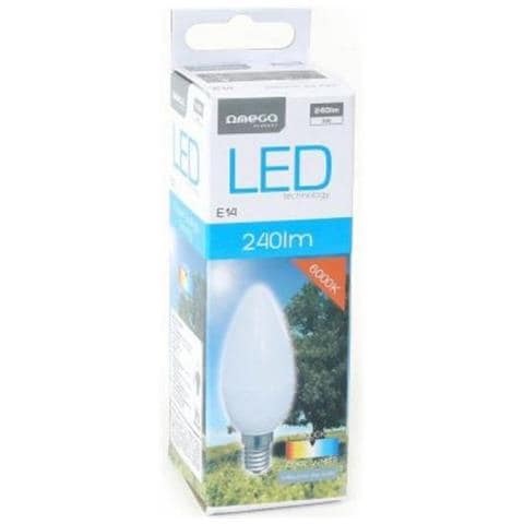 Lampadina Led Candela E14 3w 240 Lm 6000 K Luce Bianca - Foto 2