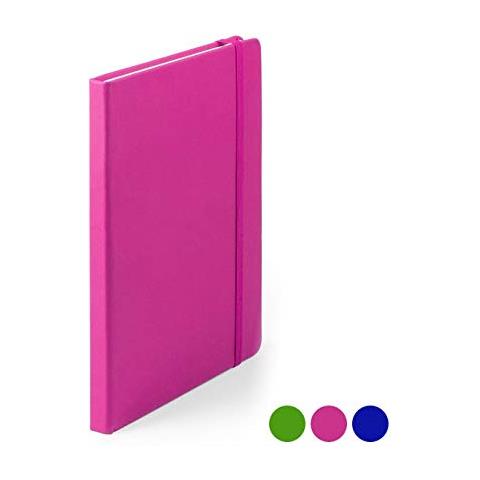 Ufficio Bigbuy Blocco 144.060 Per Appunti Con Segnalibro 100 Fogli, Nero, 14,7 X 21 X 1,5 Centimetri - Foto 1