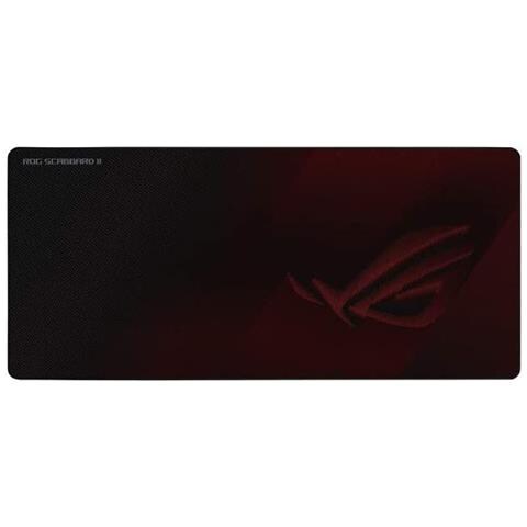 MousePad Gaming ROG Scabbard II Dimensioni 400x900 mm Colore Nero / Rosso - Foto 1
