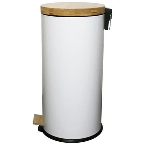 Cucina Move Pattumiera Da Cucina A Pedale Foresta - 30l - Bianco Opaco - Foto 1