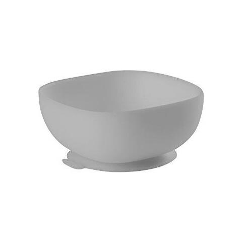Baba - Lo Svezzamento Aspirazione Bowl - Silicone Tazza Di Alimentazione - Per Neonati E Bambini - Grey - Foto 1