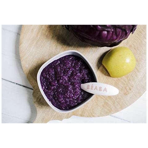 Baba - Lo Svezzamento Aspirazione Bowl - Silicone Tazza Di Alimentazione - Per Neonati E Bambini - Grey - Foto 2