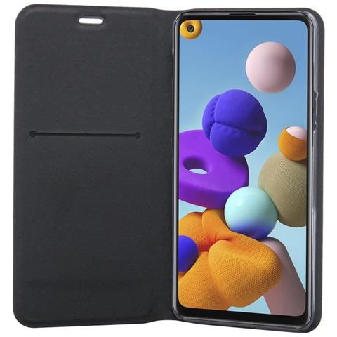 Custodia Samsung Galaxy A21s Portafoglio Funzione Supporto - Nero - Foto 7