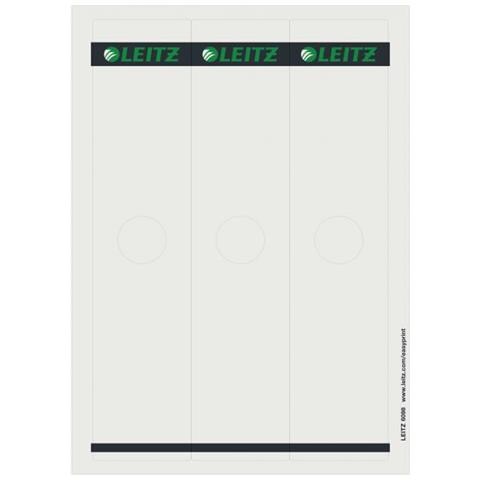 Leitz Ordnerrcken-etikett Fr Hngeordner, 61 X 279 Mm Lang, Breit, Grau, Passend Fr Leitz Hngeordner 1821, 1824 (6098-00-85)  - Foto 1