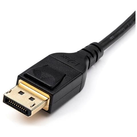 Cavo da Mini DisplayPort 1.4 Supporto Video 8K per Monitor / Proiettore da 1 metro Colore Nero  - Foto 2