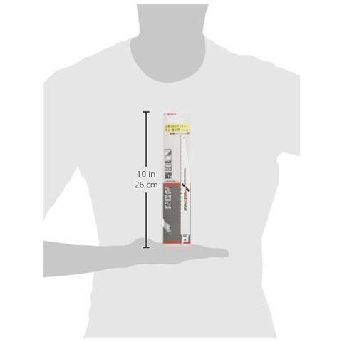 Professional 5 Pezzi di lame da sega S universale 3456 XF Progressor per legno e metallo (lunghezza 200 mm, accessorio da Sega universale)  - Foto 2