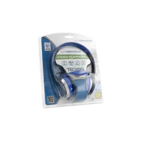 EH145B Blu Circumaurale Padiglione auricolare cuffia - Foto 3