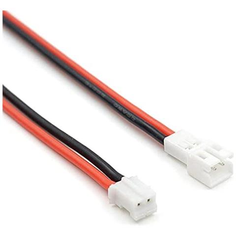 5 Paia 10 Cavi Connettore Maschio E Femmina Ph 2.0 Per Batteria Jjrc H36 H67 Blade Inductrix Emachine E010 E013, Colore Nero, Jst-eh - Foto 2