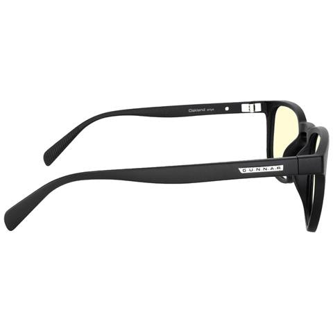 Occhiali Da Gioco E Per Computer |oakland, Montatura In Onice, Tinta Lenti: Ambra (blocca Il 65% Di Luce Blu E Il 100% Di Luce Uv) | Riduce L'affaticamento Degli Occhi E La Secchezza - Foto 14