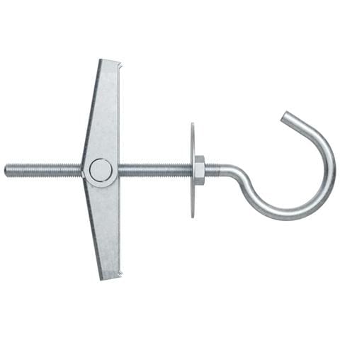 80182 ancoraggio a vite e tassello 25 pz Ancora con gancio 105 mm - Foto 1