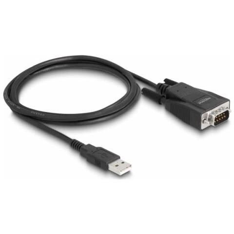 Adattatore Usb 2.0 Tipo A Maschio A 1 X Seriale Rs-232 D-sub 9 Maschio - Foto 2
