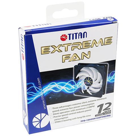 TFD-12025H12ZP /KE (RB) sistema di raffreddamento per computer Case per computer Ventilatore 12 cm Nero, Bianco - Foto 3