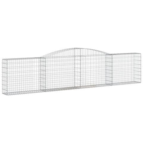 Cesto Gabbione Ad Arco 400x30x80/100 Cm Ferro Zincato - Foto 1