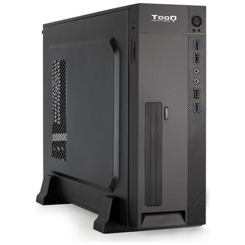 Case PC Micro Tower Micro-ATX / Mini-ITX 2 Porte USB 3.2/2 Porte USB 2.0 Colore Nero - Foto 1