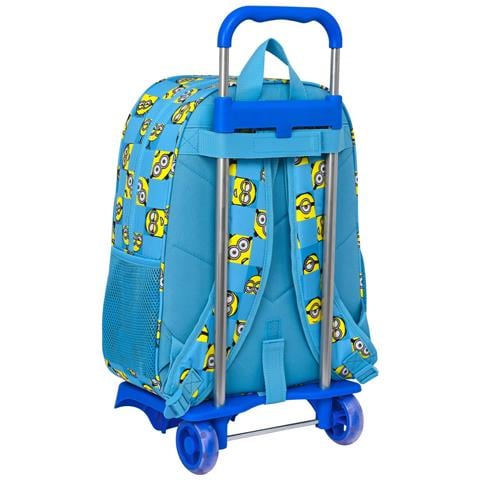 Trolley Per La Scuola Minions Minionstatic Azzurro (33 X 42 X 14 Cm) - Foto 2