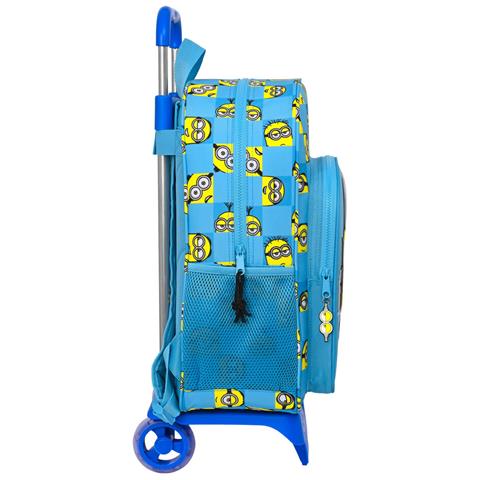 Trolley Per La Scuola Minions Minionstatic Azzurro (33 X 42 X 14 Cm) - Foto 3