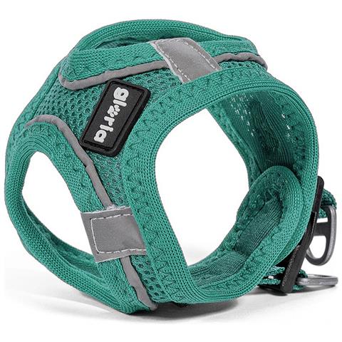 Imbracatura Per Cani Air Mesh Trek Star Regolabile Turchese Taglia Xxxs (18-20 Cm) - Foto 4