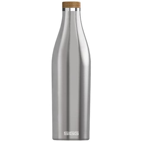 Meridian Brushed Uso quotidiano 700 ml Bamboo, Acciaio inossidabile Acciaio spazzolato - Foto 1