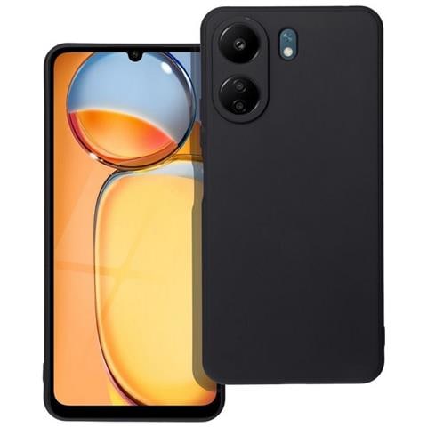Custodia Tpu Silicone Cover Case Per Xiaomi Redmi 13c - Poco C65 Black - Foto 1