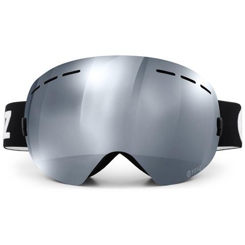 Maschera Xtrm-summit Occhiali Da Sci E Snowboard Senza Montatura Argento A Specchio - Foto 3
