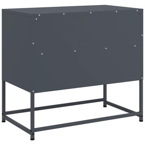 Mobile Tv Antracite 68x39x60,5 Cm In Acciaio - Foto 2