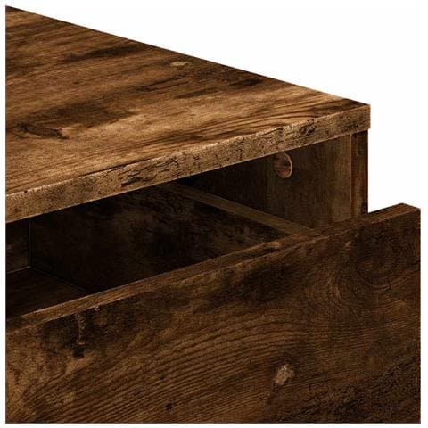 Cassettiera Angolare Rovere Fumo 60x41x76cm Legno Multistrato - Foto 10