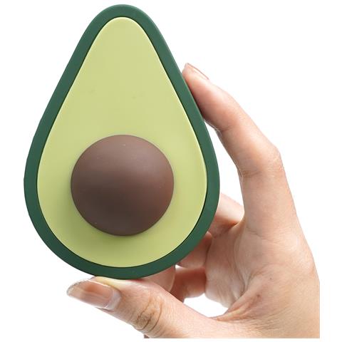 Vibratore Avocado Stimolatore Del Punto G In Silicone Verde - Foto 1