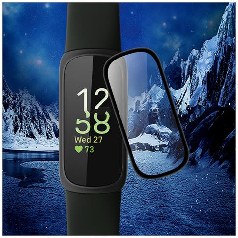 Pellicola Protettiva Per Schermo Fitbit Inspire 3, Pellicola Morbida Curva 3d (confezione Da 2) - Foto 4