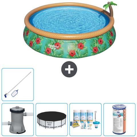 Piscina Fuori Terra - In Giro - 457x84 Cm - Multi - Include Accessori Coordinati Cb15 - Foto 1