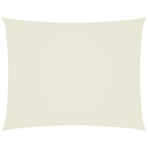 Parasole A Vela Oxford Rettangolare 3x4 M Crema - Foto 1