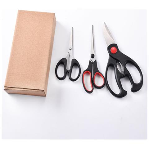 Set Di Forbici Da Cucina (3 Pezzi) Con Confezione Regalo Black - Foto 2