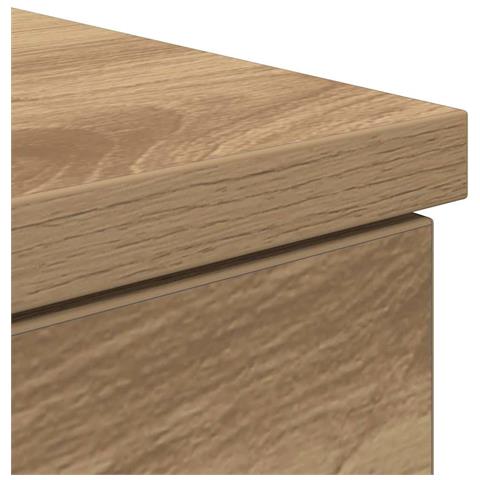 Scrivania  in Rovere Artigianale 140x49x76 cm Legno Ingegnerizzato - Foto 9