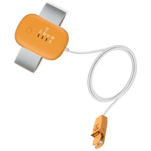 Allarme Enuresi Notturna Cablato Con Clip: Soluzione Efficace Per Incontinenza Notturna Orange - Foto 1