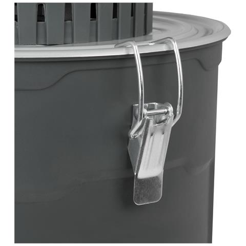 Macina Cereali Elettrica Con Secchio Da 25l, Motore Elettrico 1000 Watt, Imbuto Da 6l, Macina Con Lama In Acciaio Inox Robusta, Cinque Setacci Inclusi, Tritacereali Per Mangimi - Foto 2