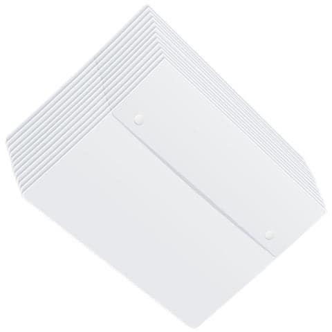 Portafoglio Per Documenti A4 Con Doppio Bottone - Confezione Da 10 - Materiale Pp White - Foto 2