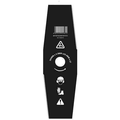 Disco Di Ricambio Per Decespugliatore A 2 Denti Con Ø Esterno 300mm - Foto 1