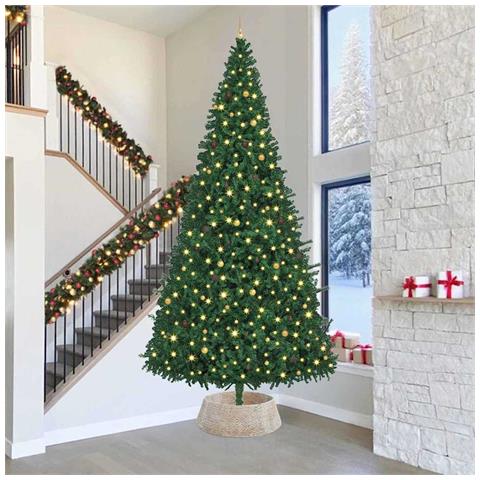 Collare per Albero di Natale Bianco 90 x 90 x 28 cm - Foto 2