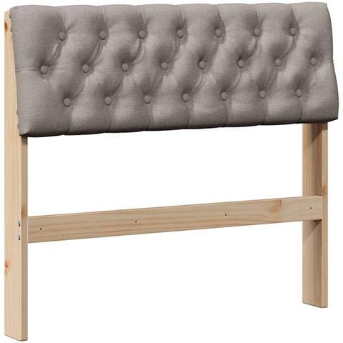 Testiera imbottita Talpa 90 cm Pino massello - Foto 1