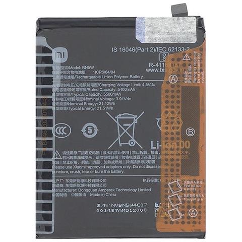 Batteria Ricambio Litio Originale Bn5w Bulk Redmi Note 14 Pro 4g - Foto 1