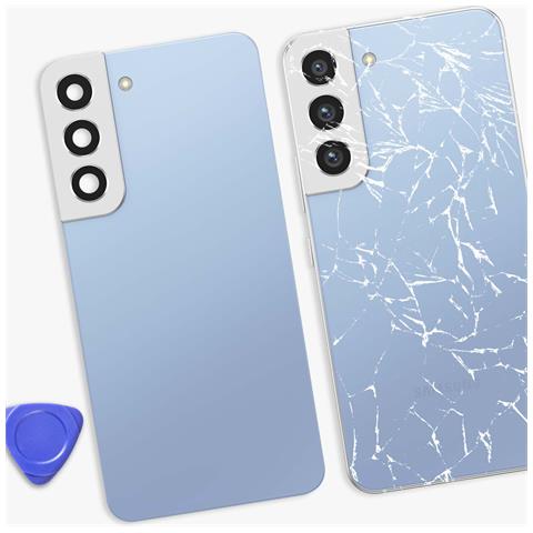 Coperchio Batteria Di Ricambio Per Galaxy S22 Con Adesivo Integrato - Foto 4