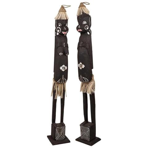 Set Di 2 Primitive In Legno - Foto 1