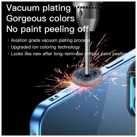 Cover per iPhone 15 Plus - TPU+PC, Trasparente - Foto 4