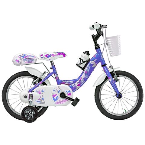 Bici Bimba Misura 14 Telaio Venere Modello Baby Bunny Bb14 Bambina 1v - 23 Viola - Foto 1