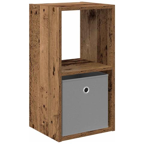 Comodino Legno vecchio 30,5 x 27 x 59,5 cm Legno multistrato - Foto 1