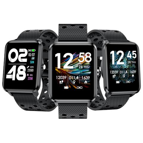 Smartwatch Kix-m / 512mb / Lettore Audio /bt Per Cuffie Nero - Foto 1