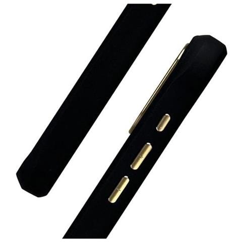 Custodia Per Telefono Nera In Silicone Con Disegno Di Cane Per Iphone 16 Pro Nimmy - Foto 1
