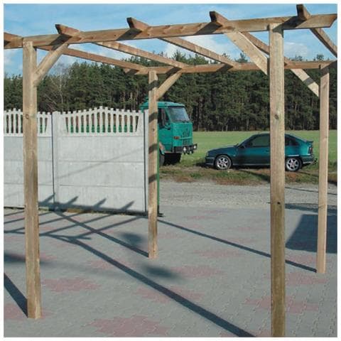 Pergola Impregnata 3 x 3 metri  - Foto 2