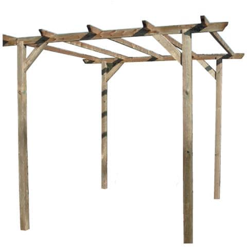 Pergola Impregnata 3 x 3 metri  - Foto 1