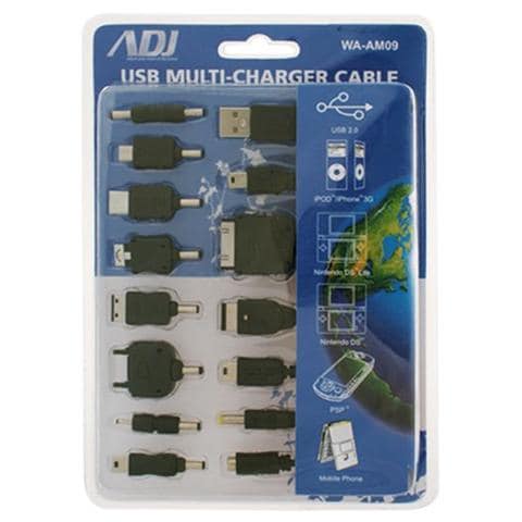 Kit Adattatori universali per ricarica batteria Cellulari / iPhone / iPod / Nintendo / Psp - Foto 1